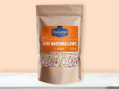 Mini-Marshmallows, 4-frbg. 500gr