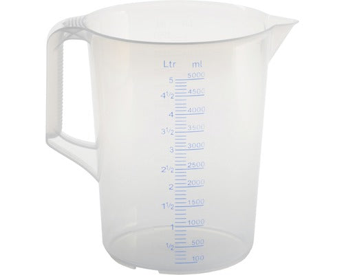 5 Liter Anmischbehälter /Messbecher