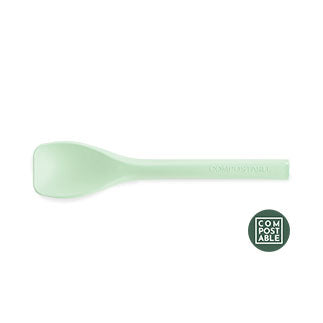 Glacelöffel PLA biologisch abbaubar 9.4cm, grün
