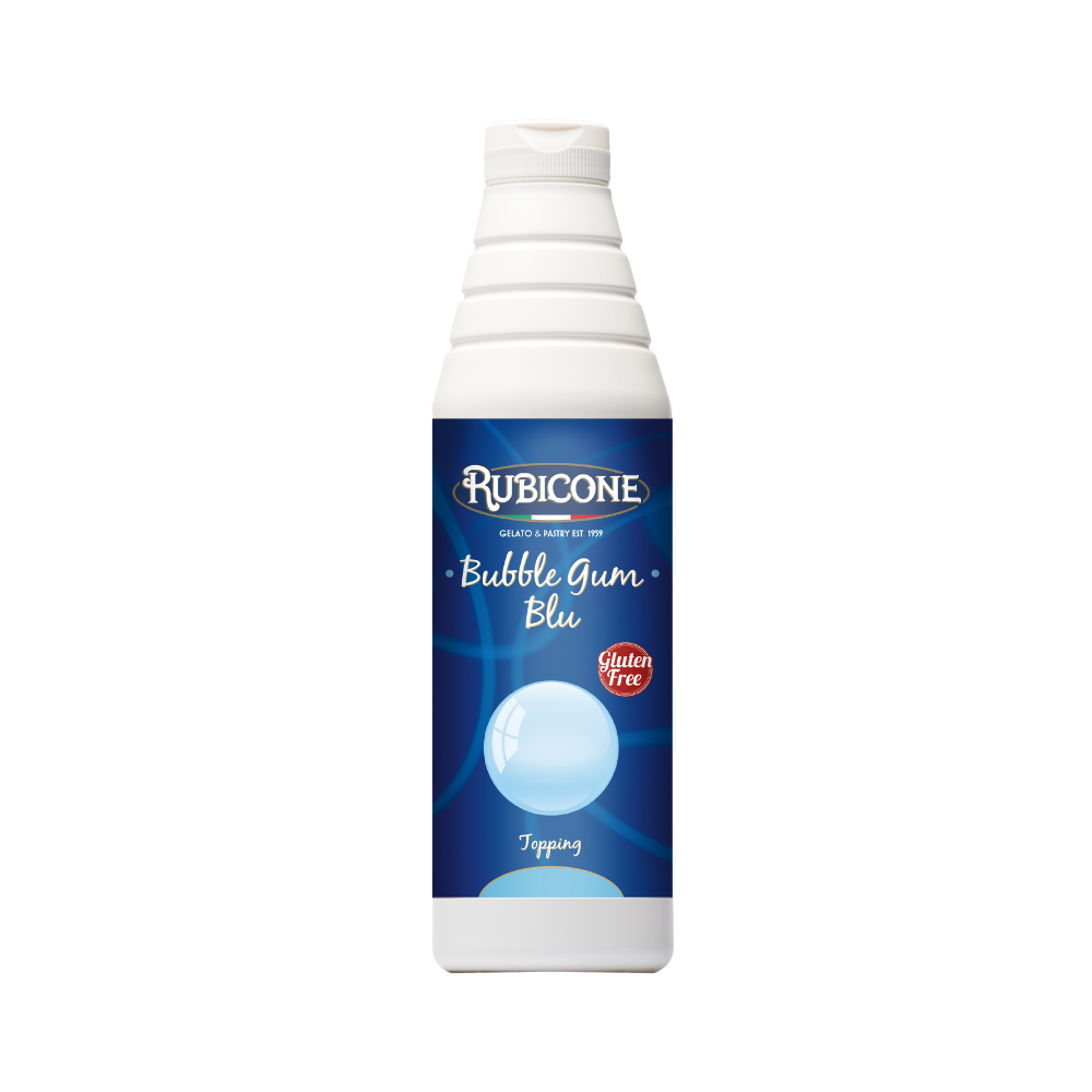 Kaltflüssiges Bubble Gum Blu Topping 1 Kg
